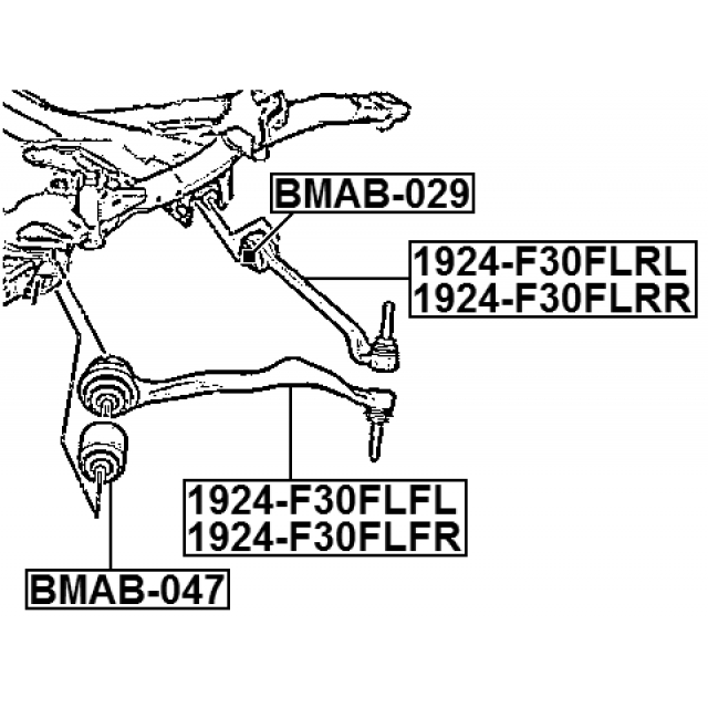 Рычаг передний нижний левый preview 2