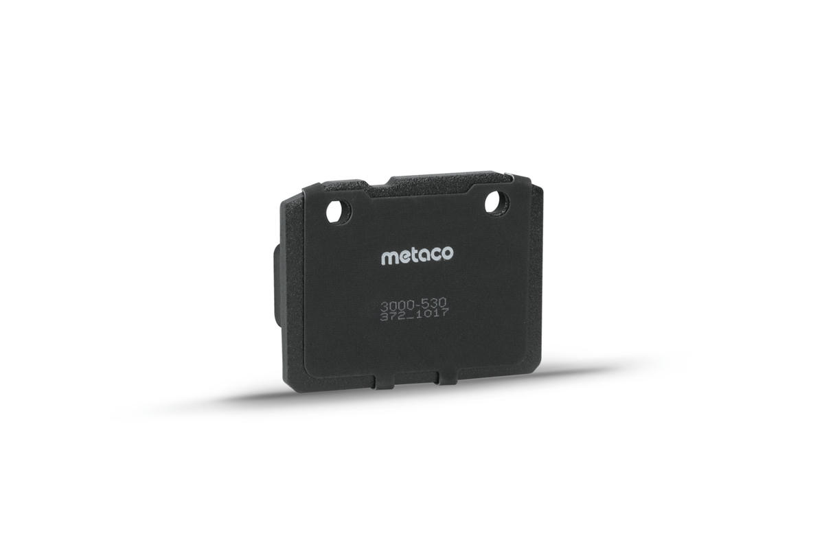 Колодки тормозные передние к-кт metaco 3000-530 preview 2