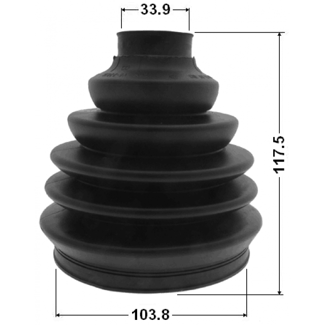 Пыльник ШРУСа FEBEST 2917P-RRIIIR preview 2