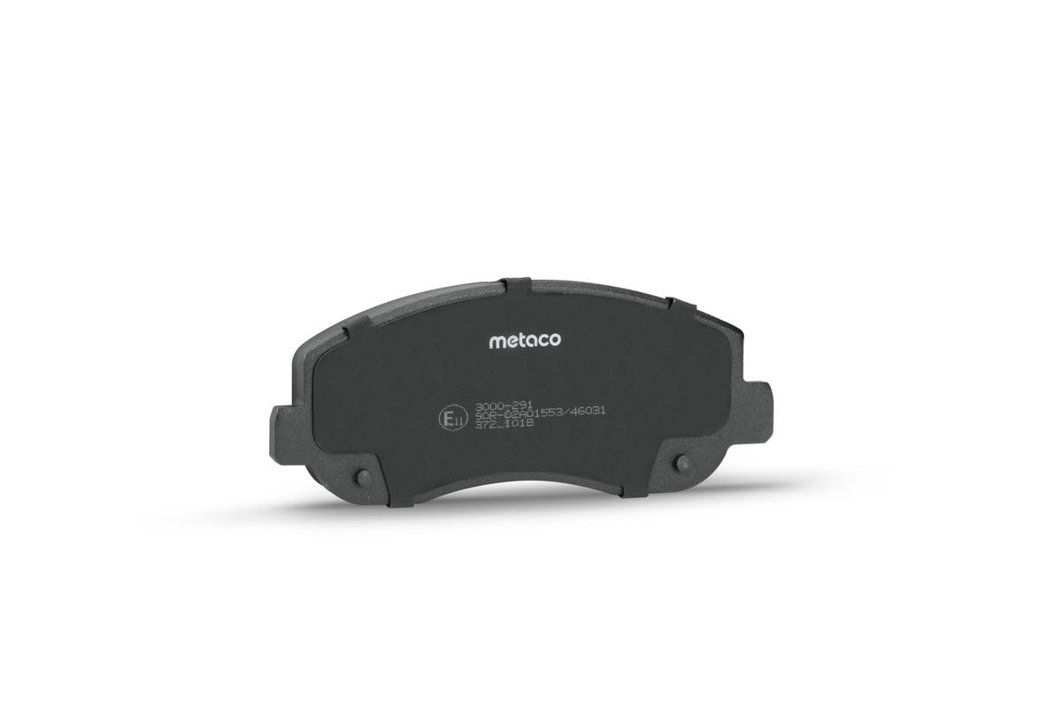 Колодки тормозные передние к-кт metaco 3000-291 preview 3 Колодки тормозные передние к-кт metaco 3000-291 preview 3