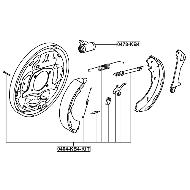 Цилиндр тормозной FEBEST 0478-KB4 preview 2