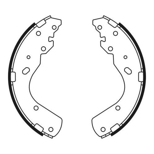 Колодки барабанные к-кт TRIALLI GF 4581 preview 3