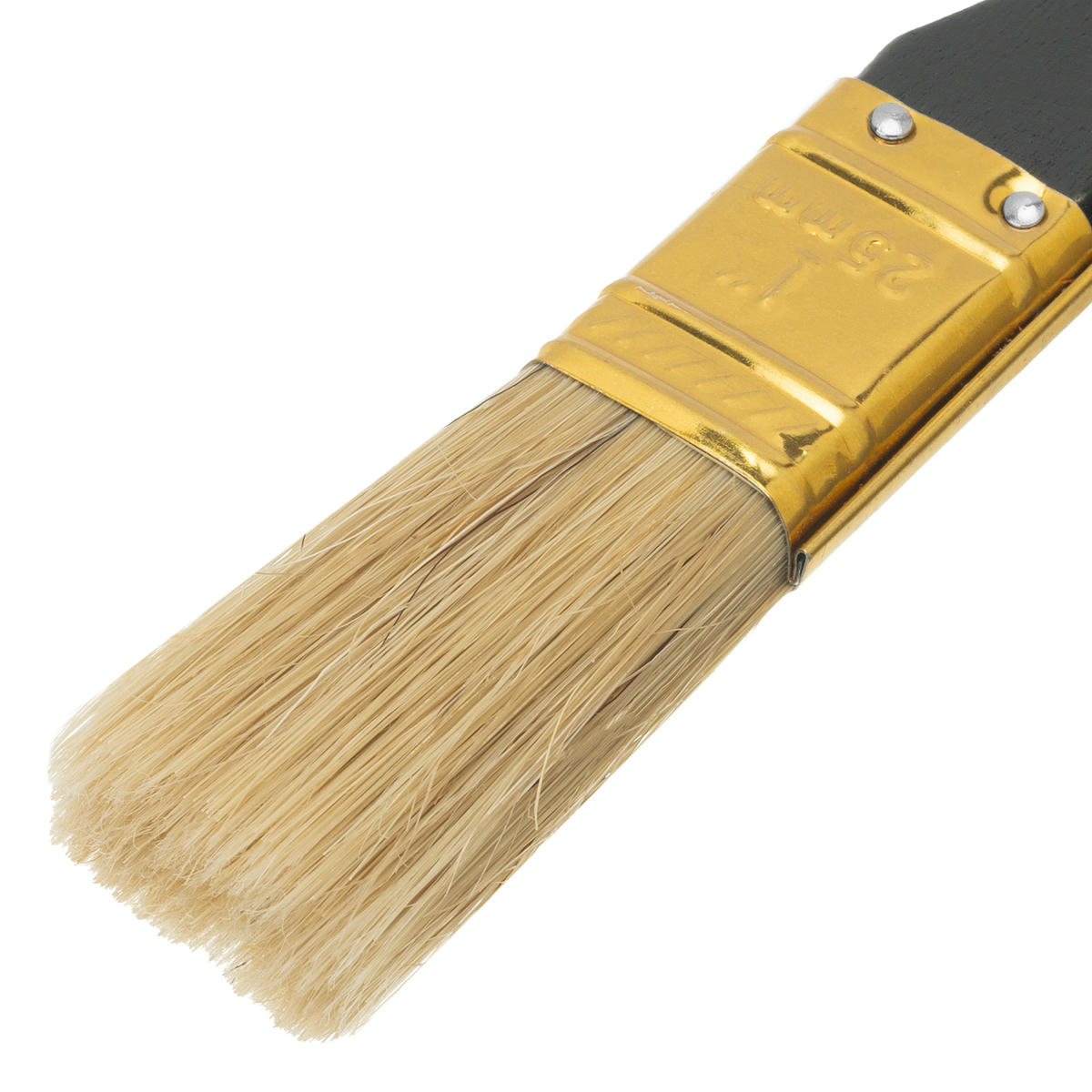 Кисть плоская Профи 1, натуральная щетина, деревянная ручка MATRIX 83150 preview 3