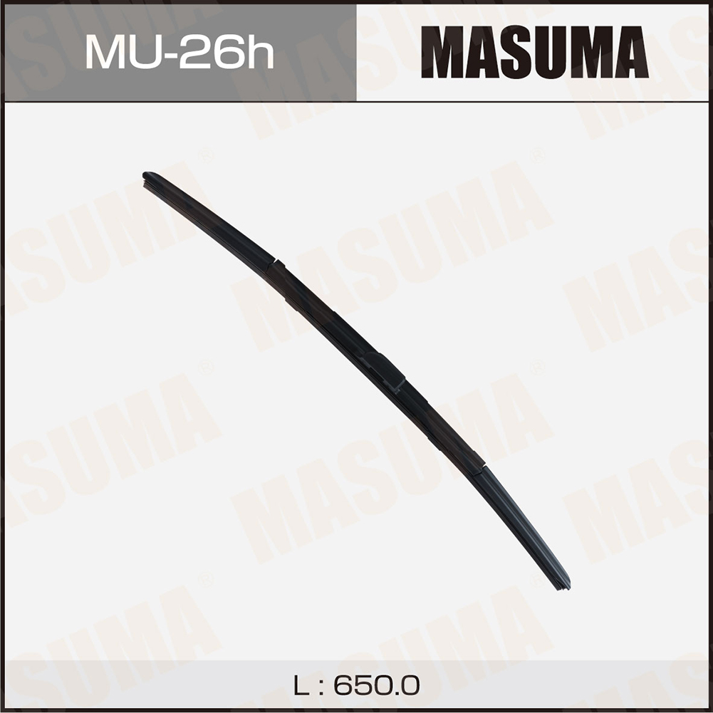 Щетка стеклоочистителя 650 мм гибридная 1 шт MASUMA Aero Vogue MU-26h preview 1 Щетка стеклоочистителя 650 мм гибридная 1 шт MASUMA Aero Vogue MU-26h preview 1