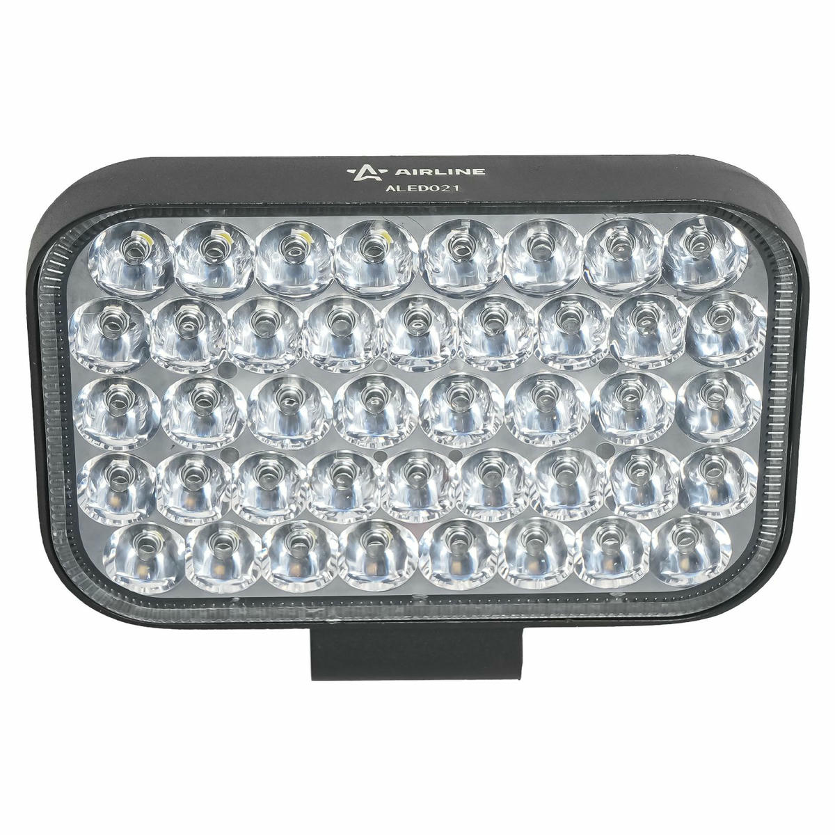Фара светодиодная прямоугольная, 43 LED рассеянный свет, 43W (152х104х40) 12/24V (ALED021) preview 2