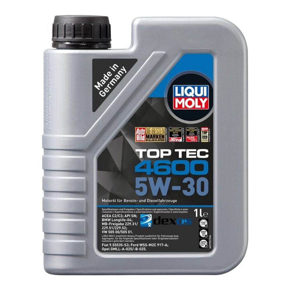 Масло моторное LIQUI MOLY TOP TEC 4600 HC 5w30 1л синт. preview 1 Масло моторное LIQUI MOLY TOP TEC 4600 HC 5w30 1л синт. preview 1