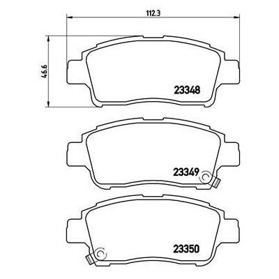 Колодки тормозные передние к-кт TRIALLI PF 4344 preview 4