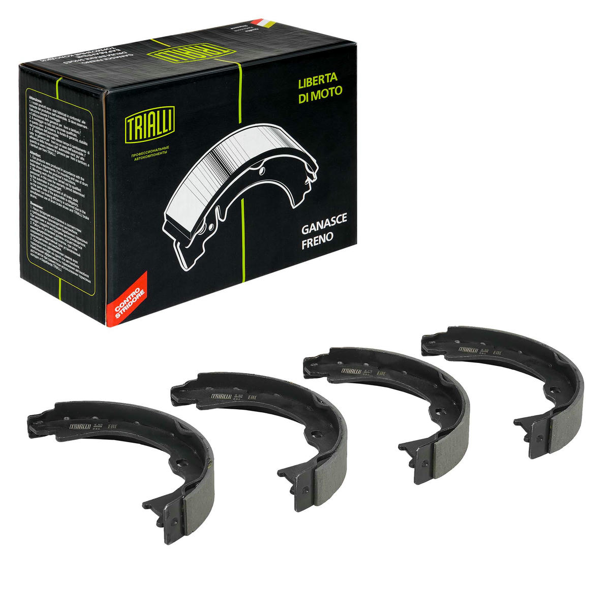 Колодки торм. для а/м Jeep Wrangler (07-) барабан. ст. торм. 207x32 (GF 4635) preview 1