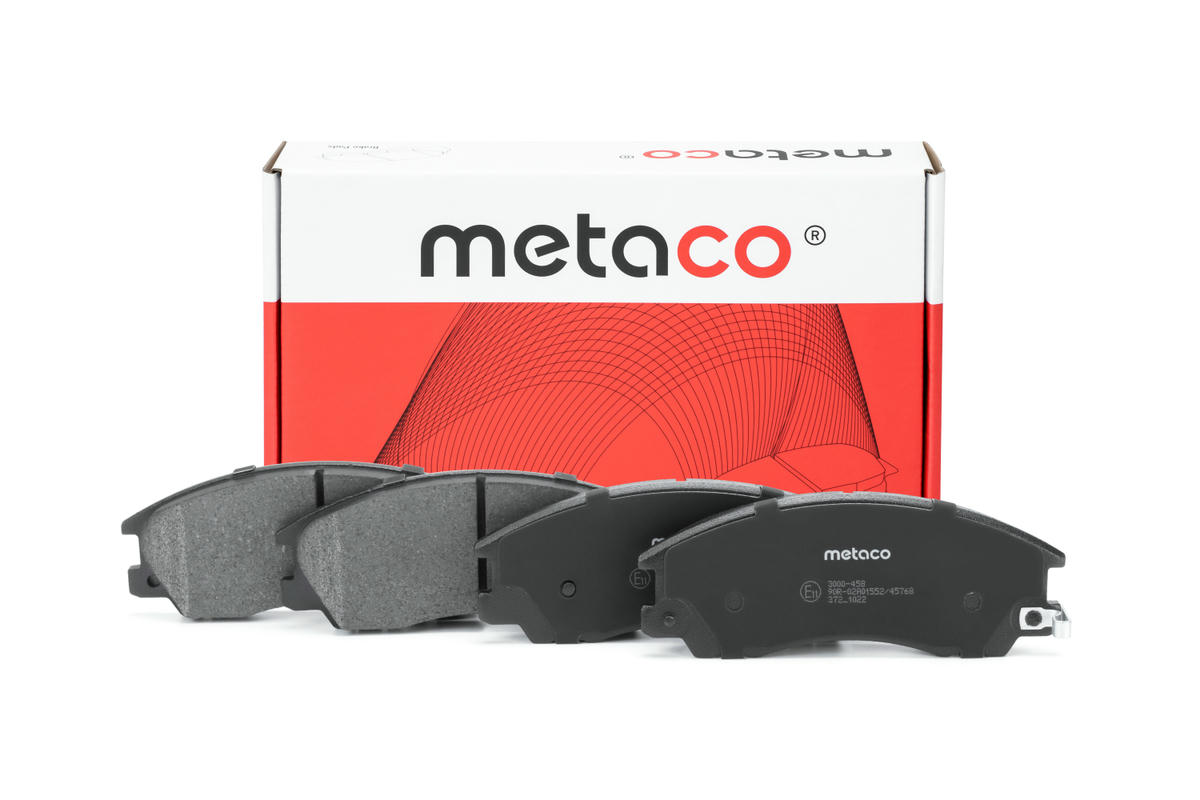 Колодки тормозные передние к-кт metaco 3000-458 preview 1