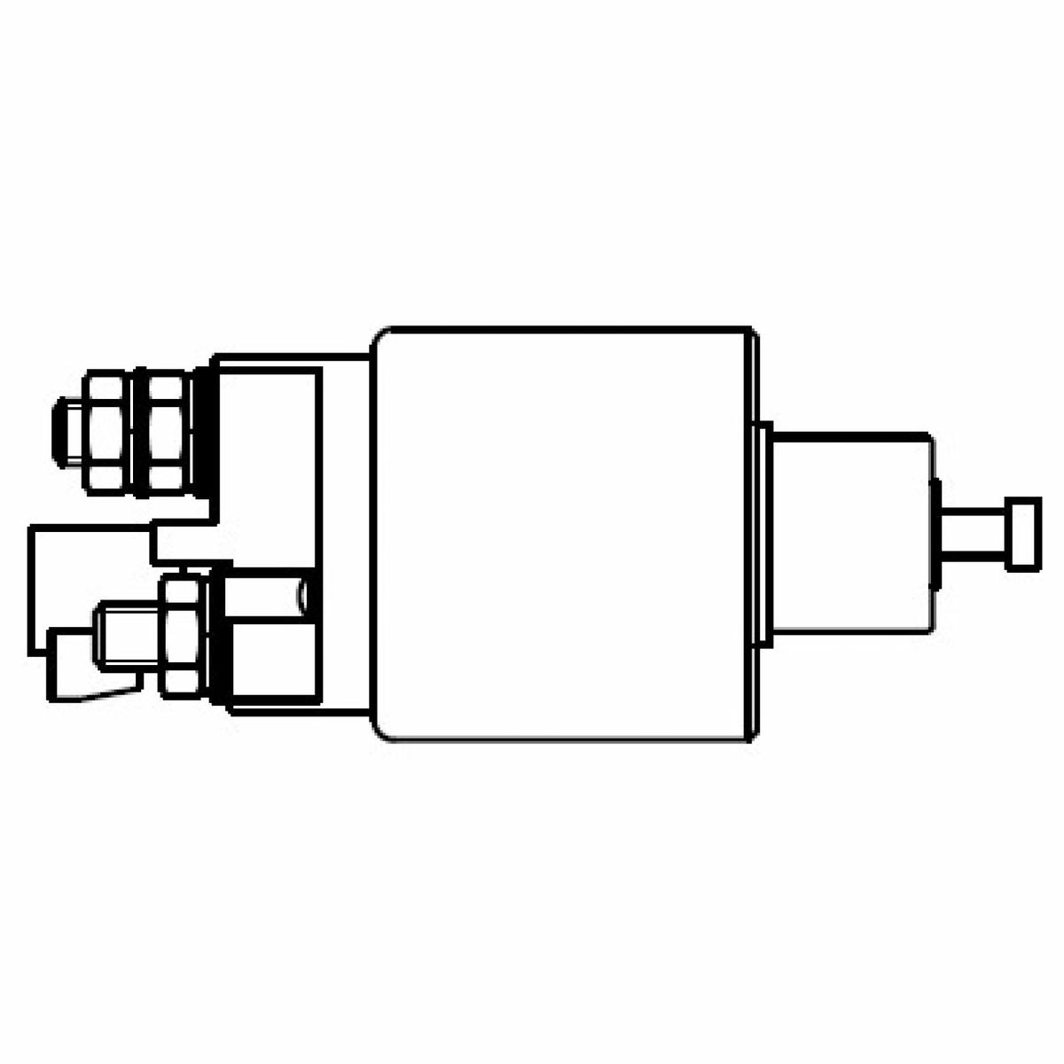 Реле втягивающее стартера для а/м Chevrolet Captiva C140 (11-)/Opel Antara (10-) 3.0i STARTVOLT VSR 0504 preview 5