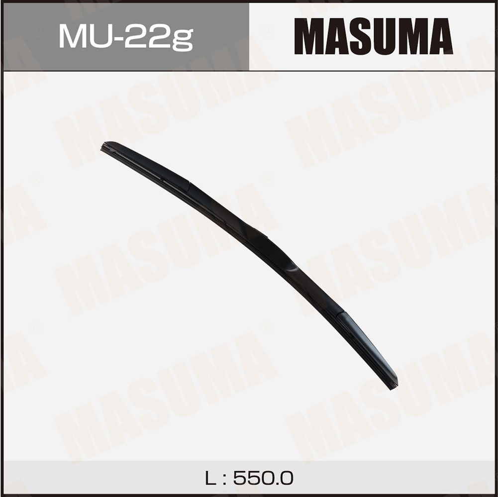 Щетка стеклоочистителя 550 мм гибридная 1 шт MASUMA Aero Vogue MU-22g preview 1 Щетка стеклоочистителя 550 мм гибридная 1 шт MASUMA Aero Vogue MU-22g preview 1