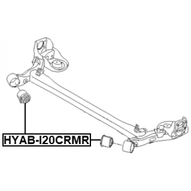 Сайлентблок FEBEST HYAB-I20CRMR preview 2