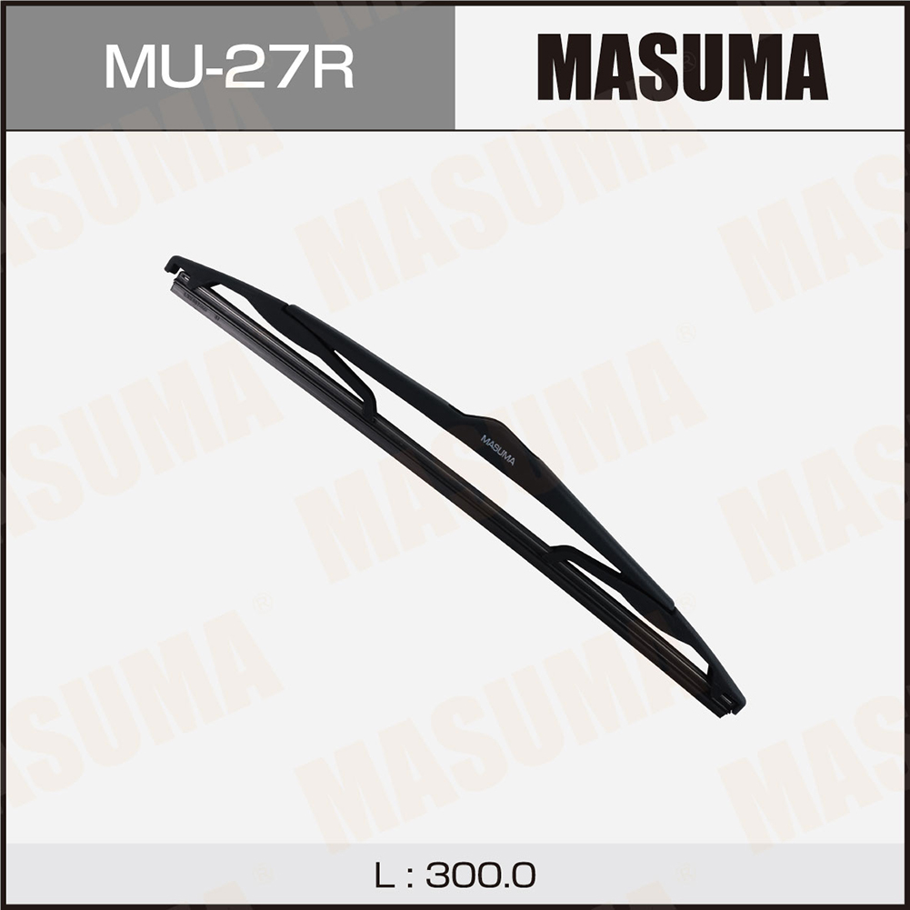 Щетка стеклоочистителя задняя 300 мм каркасная 1 шт MASUMA WIPER BLADE MU-27R preview 1