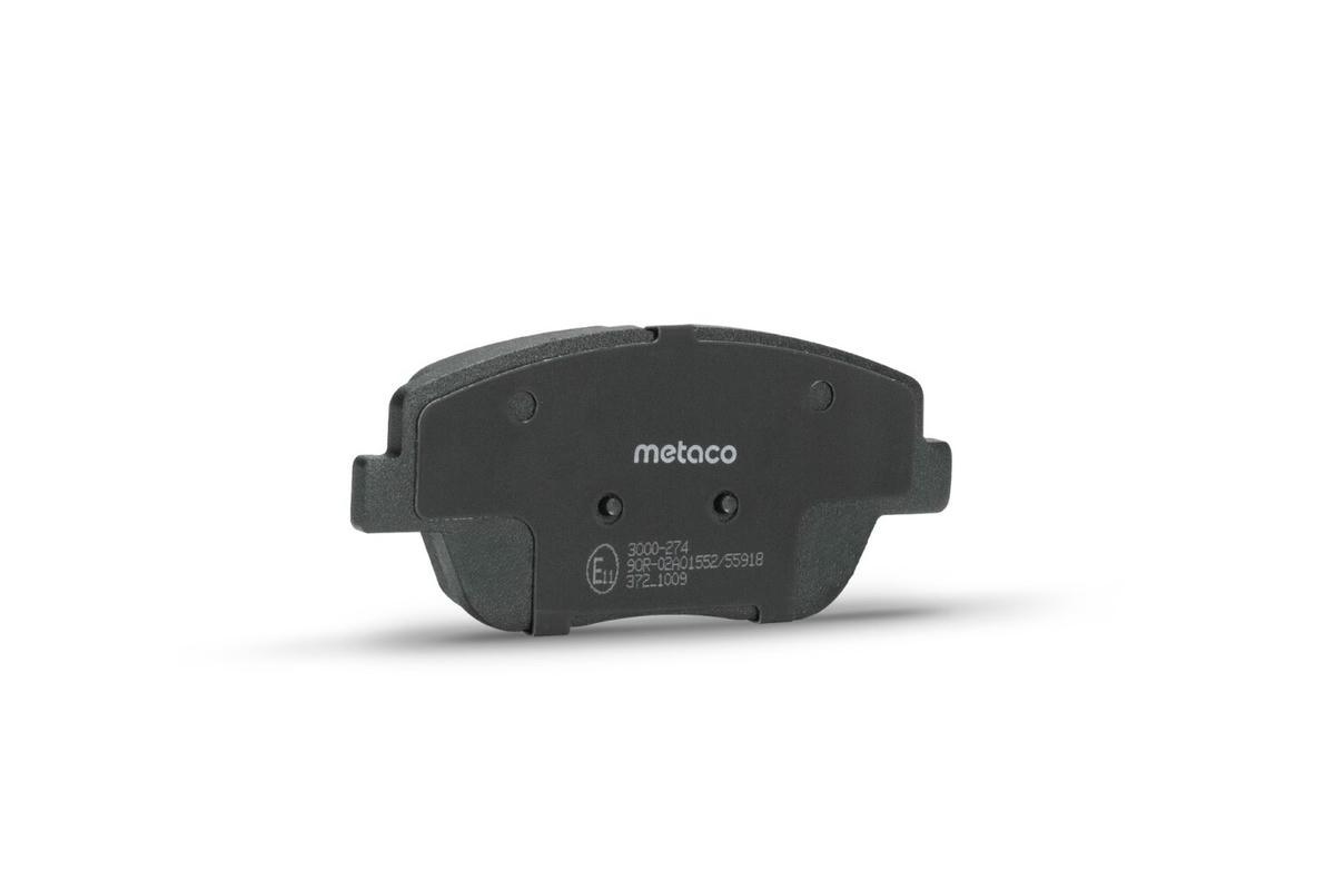 Колодки тормозные передние к-кт metaco 3000-274 preview 3 Колодки тормозные передние к-кт metaco 3000-274 preview 3