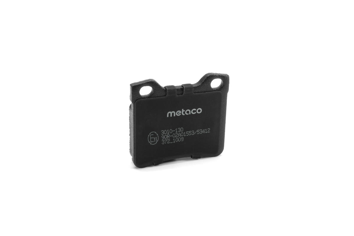 Колодки тормозные задние дисковые к-кт metaco 3010-130 preview 4