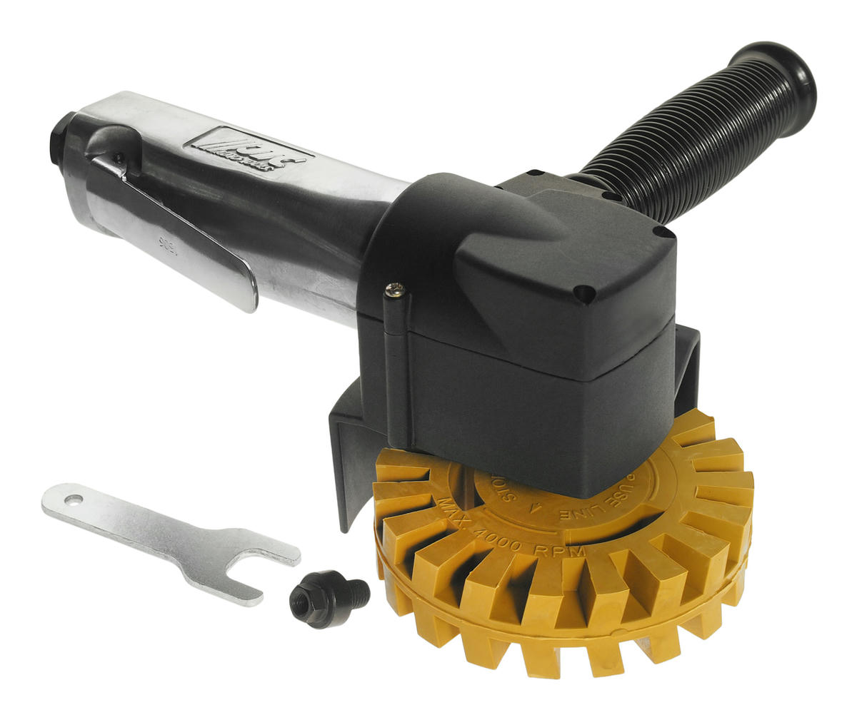 Машинка пневматическая шлифовальная угловая 3600об/мин., 90PSI, штуцер 1/4", 200x110мм JTC-5642 preview 1