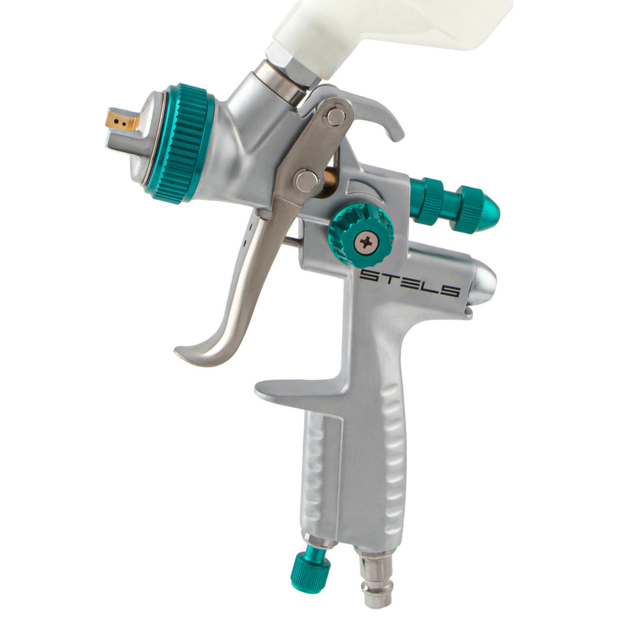 Краскопульт AG 901 LVMP проф. сопла 1,3мм и 1,1мм (верхний бачок) Stels preview 4