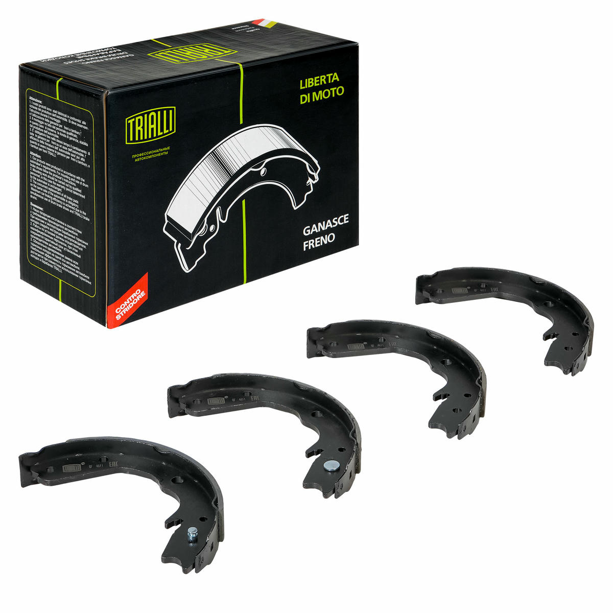 Колодки ручного тормоза к-кт TRIALLI GF 4611 preview 1