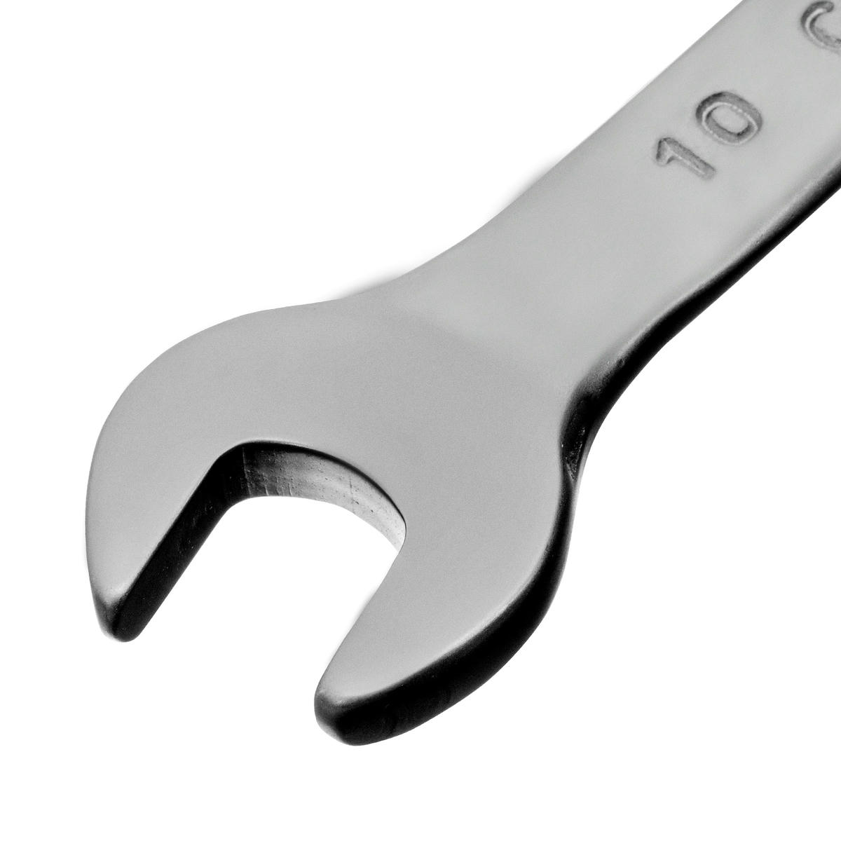 Ключ комбинированный 10 мм, CrV, матовый хром// MATRIX preview 3