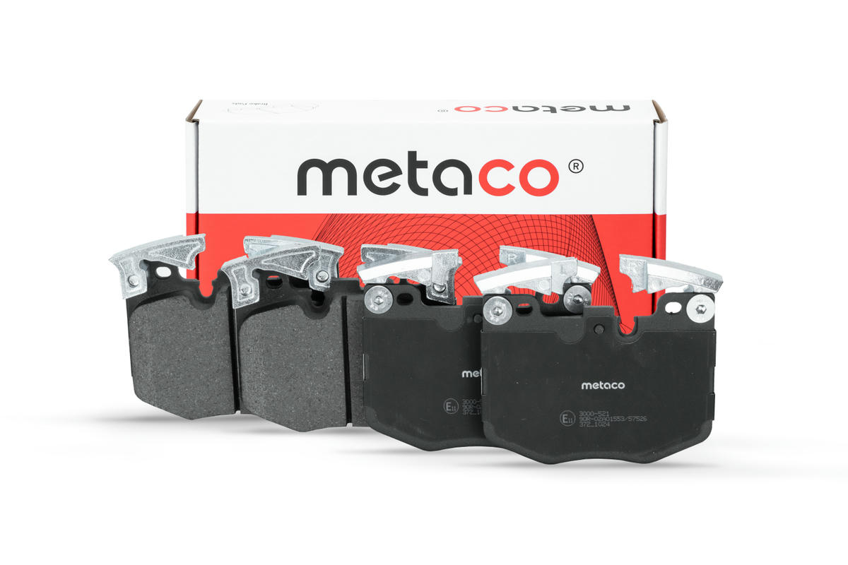 Колодки тормозные передние к-кт metaco 3000-521 preview 1 Колодки тормозные передние к-кт metaco 3000-521 preview 1