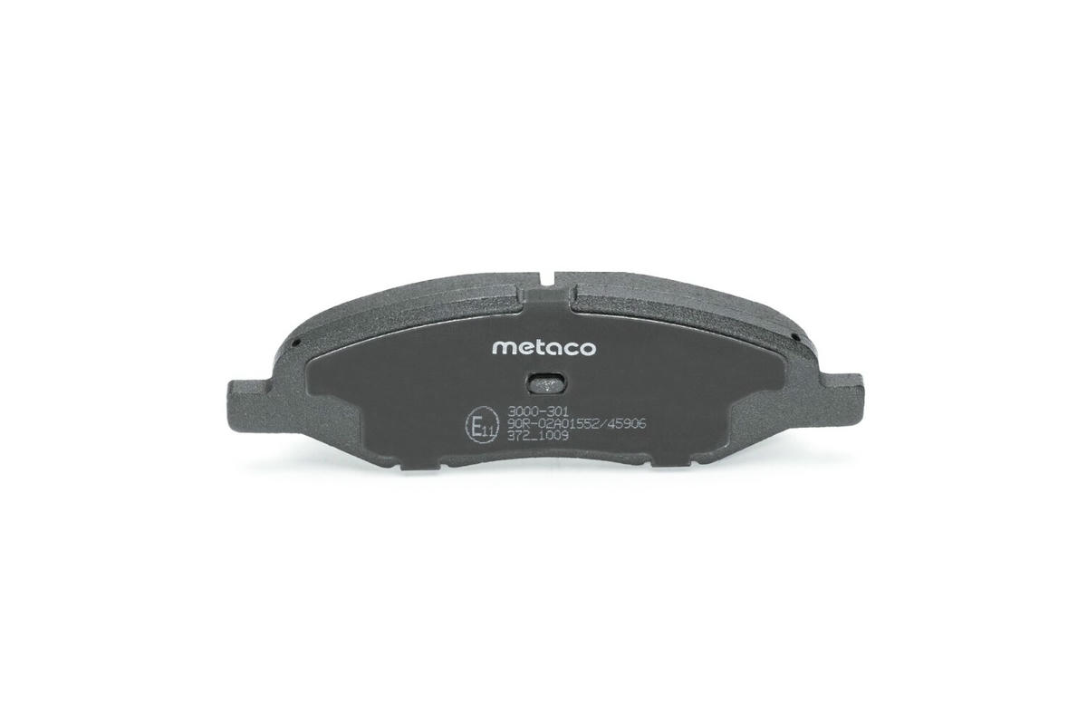 Колодки тормозные передние к-кт metaco 3000-301 preview 5