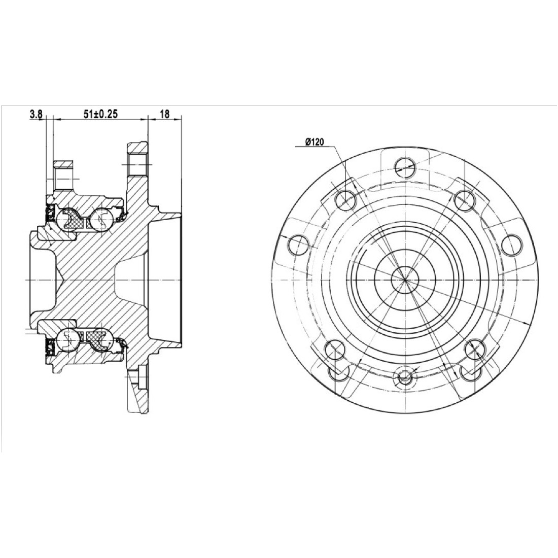 Подшипник ступицы TRIALLI MR 2635 preview 4