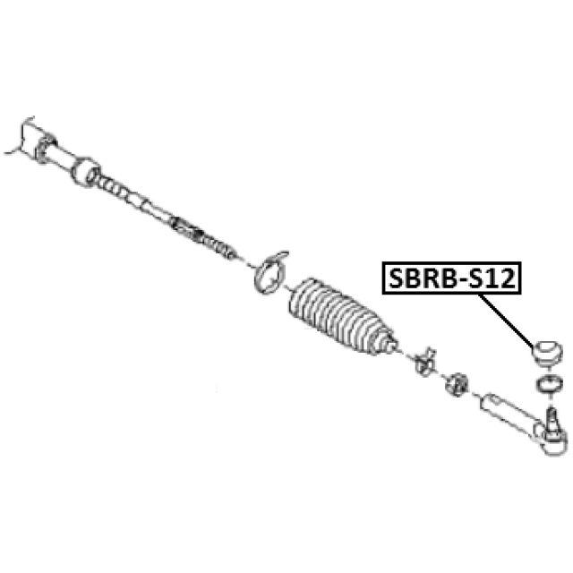 Пыльник рулевого наконечника preview 2