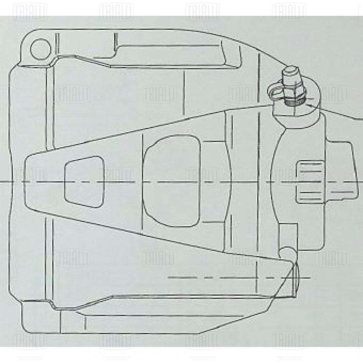 Суппорт тормозной передний TRIALLI CF 182566 preview 4