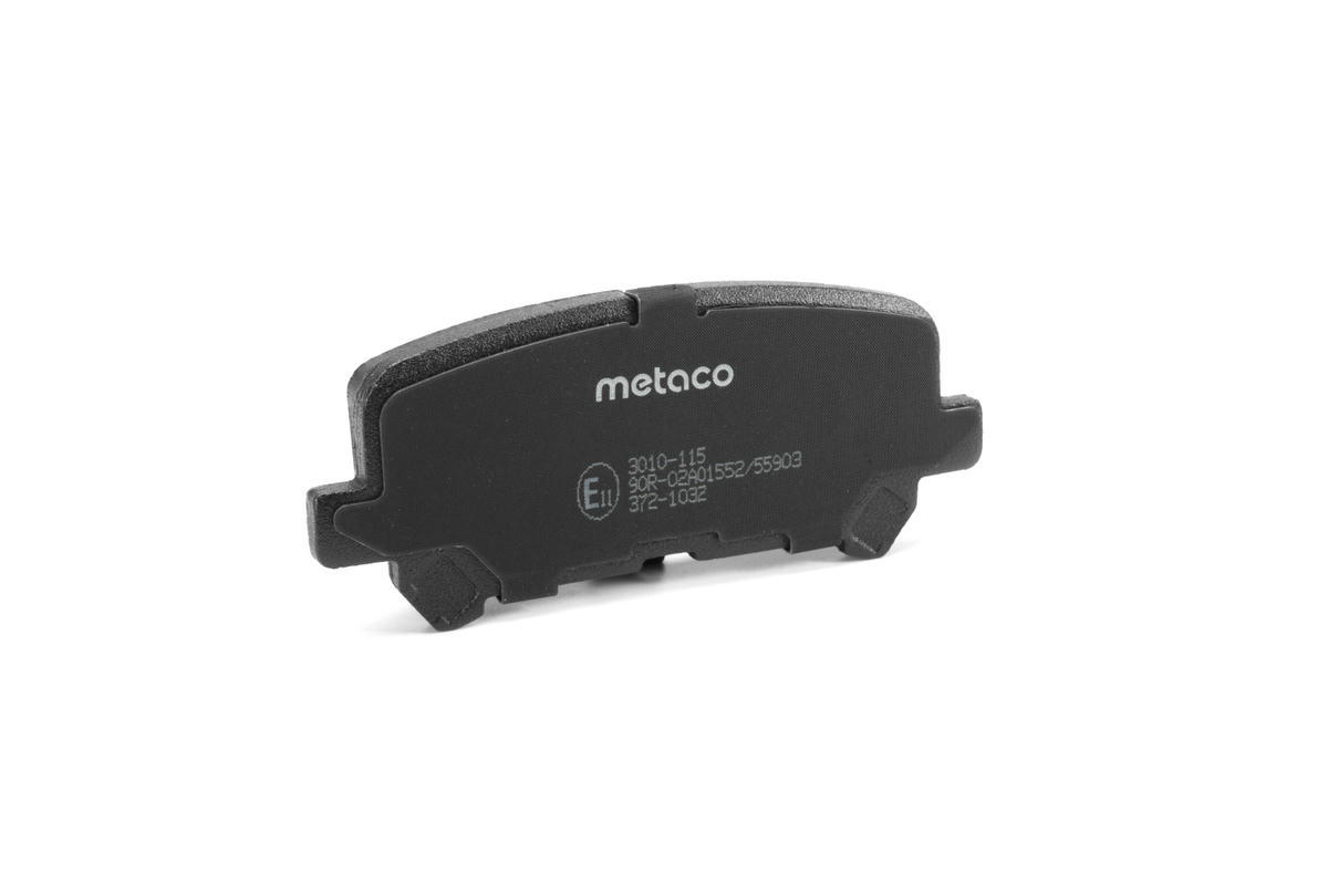 Колодки тормозные задние дисковые к-кт metaco 3010-115 preview 2 Колодки тормозные задние дисковые к-кт metaco 3010-115 preview 2