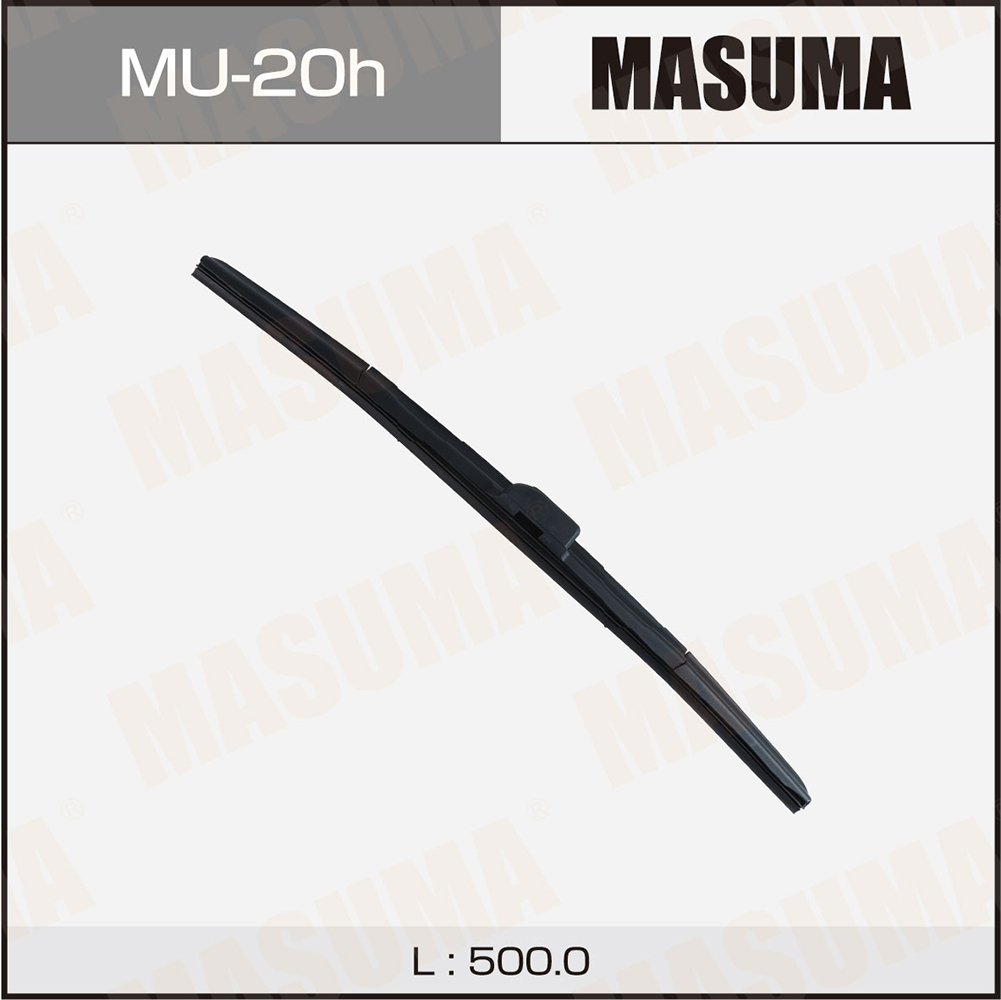 Щетка стеклоочистителя 500 мм гибридная 1 шт MASUMA Aero Vogue MU-20h preview 1