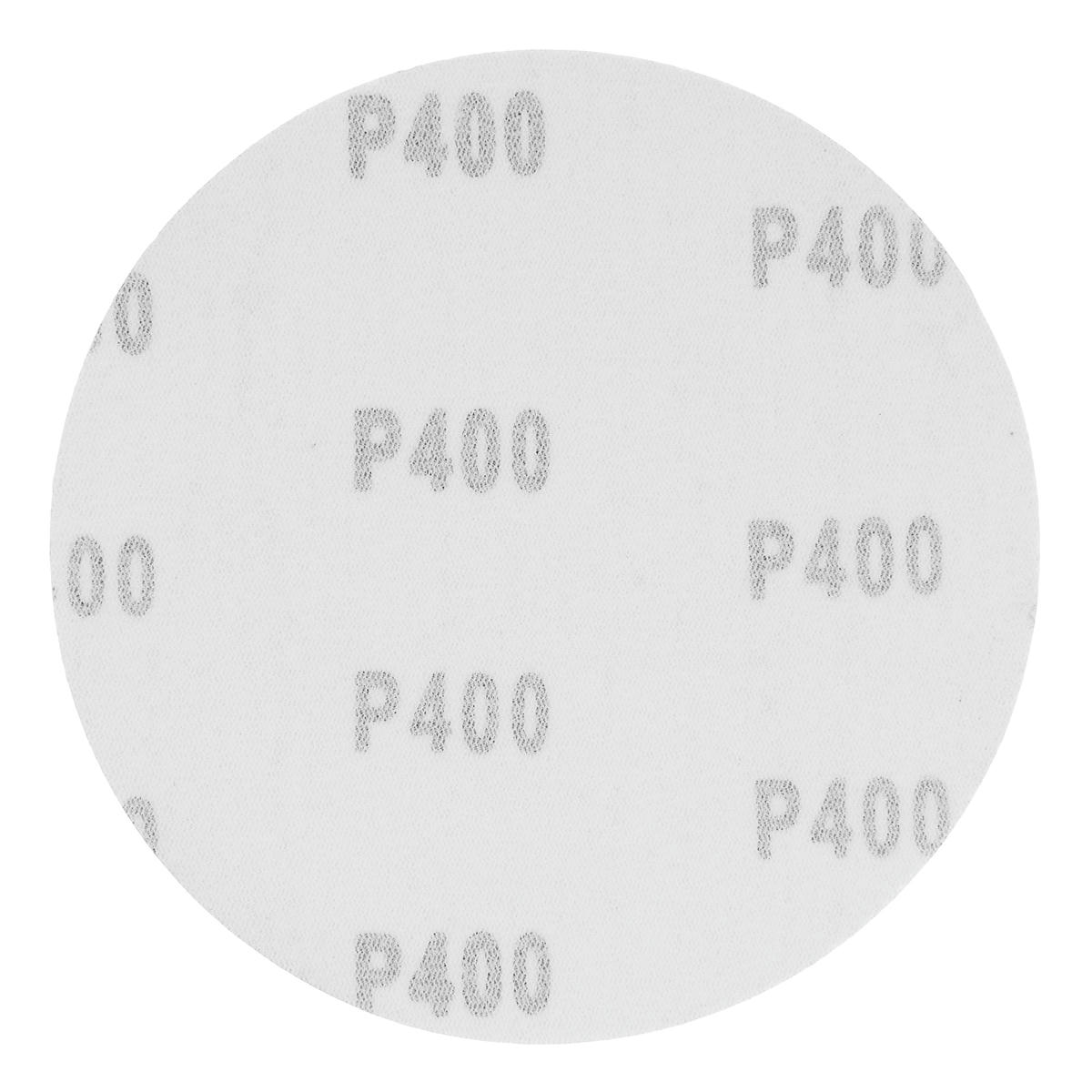 Круг абразивный на ворсовой подложке под "липучку", P 400, 125 мм, 10 шт MATRIX 73874 preview 2