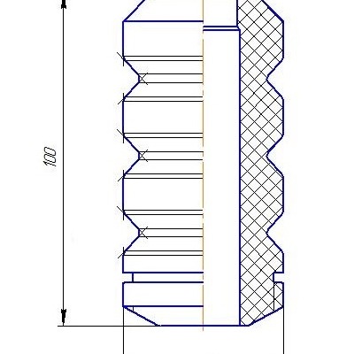 Отбойник амортизатора TRIALLI BC 0132 preview 3