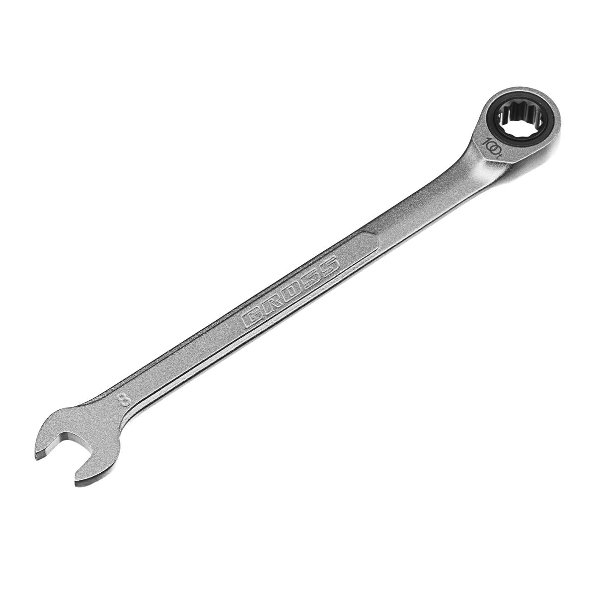 Ключ комбинированный 8мм трещоточный Gross preview 1