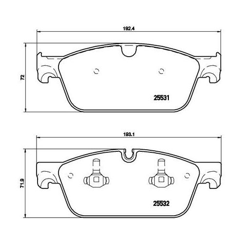 Колодки тормозные передние к-кт TRIALLI PF 4290 preview 4
