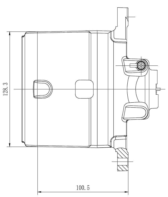 Суппорт торм. для а/м Mazda 6 (07-) перед. прав. d=57мм TRIALLI CF 012117 preview 4