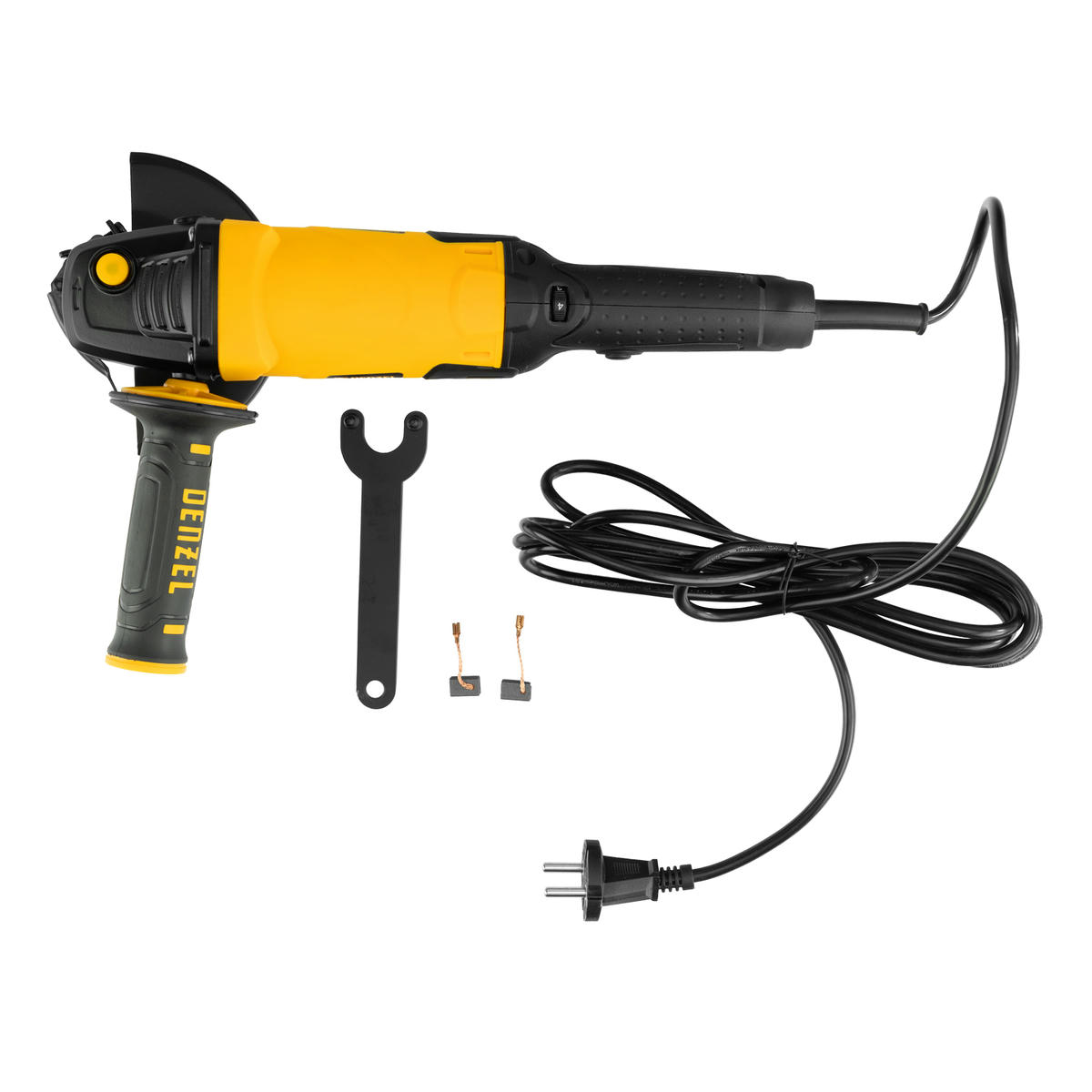 DENZEL 26908 Машина шлифовальная угловая AG125-1100A, 1100 Вт, 125 мм, 3000-11000 об/мин preview 13