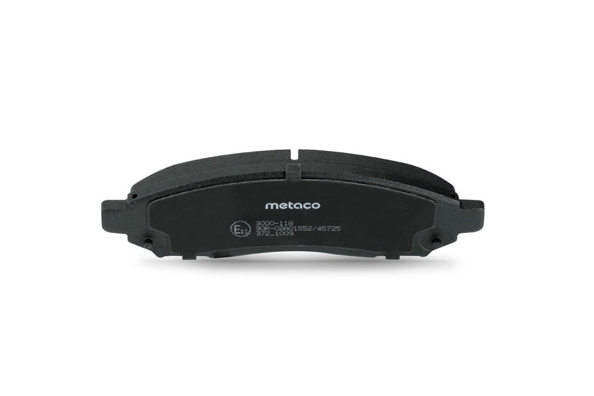 Колодки тормозные передние к-кт metaco 3000-118 preview 5 Колодки тормозные передние к-кт metaco 3000-118 preview 5