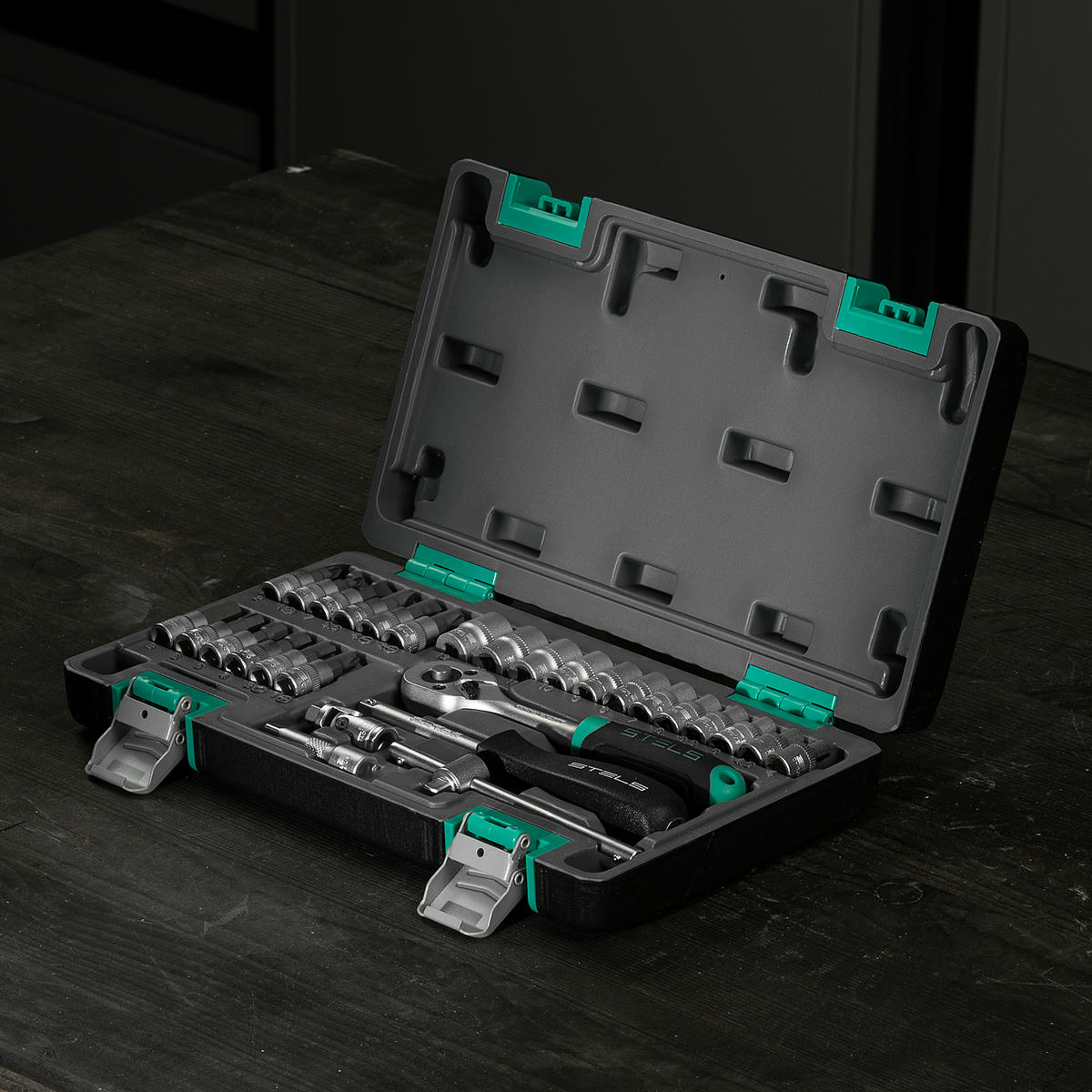 Набор инструмента 1/4" пластиковый кейс 29пр. STELS preview 16