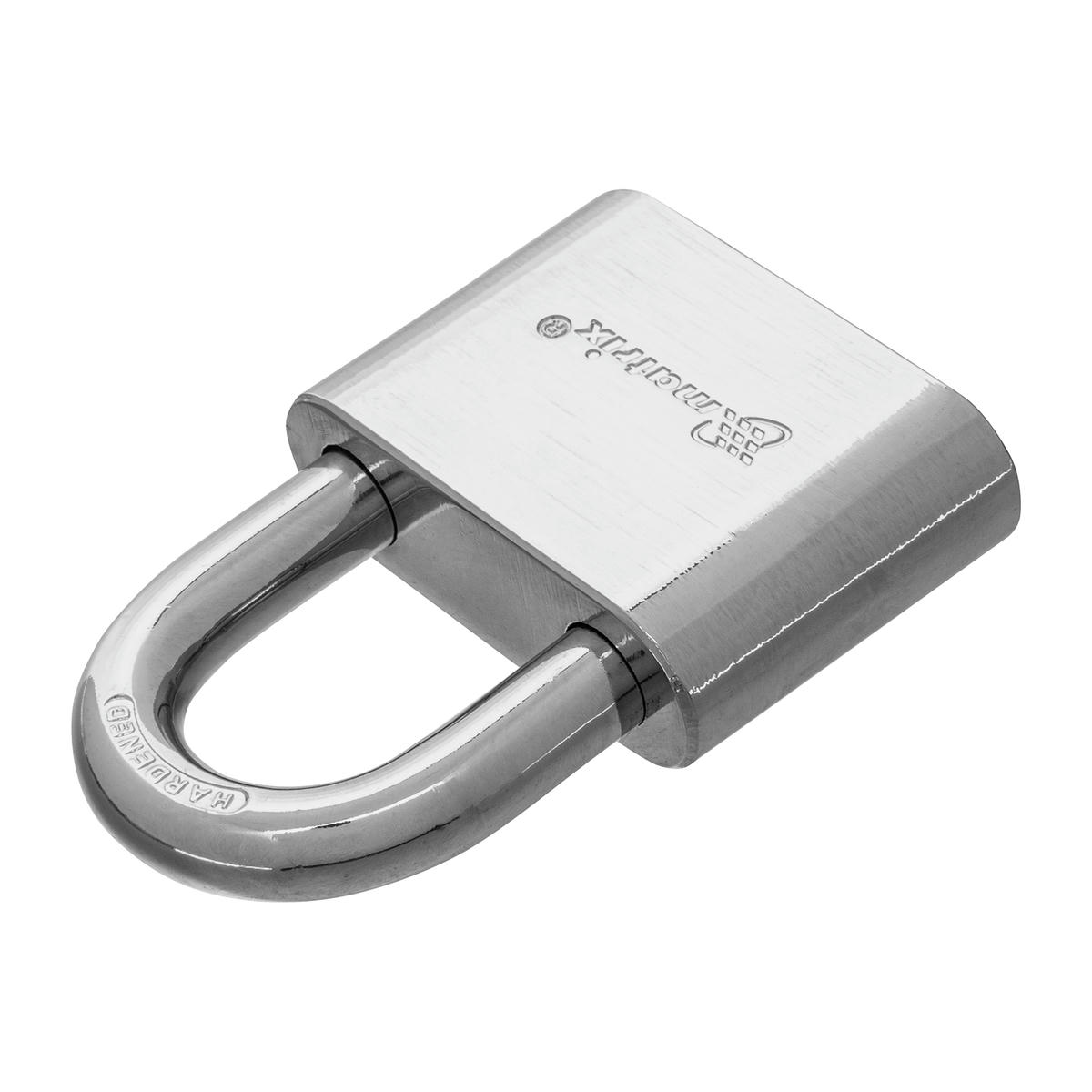 Замок навесной 60мм хромированное покрытие MATRIX preview 3