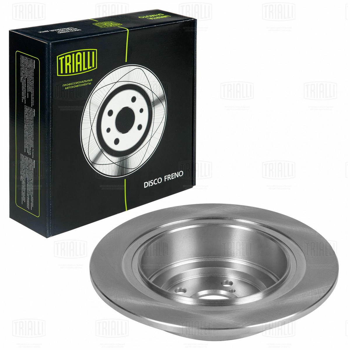 Диск тормозной задний TRIALLI DF 220102 preview 2