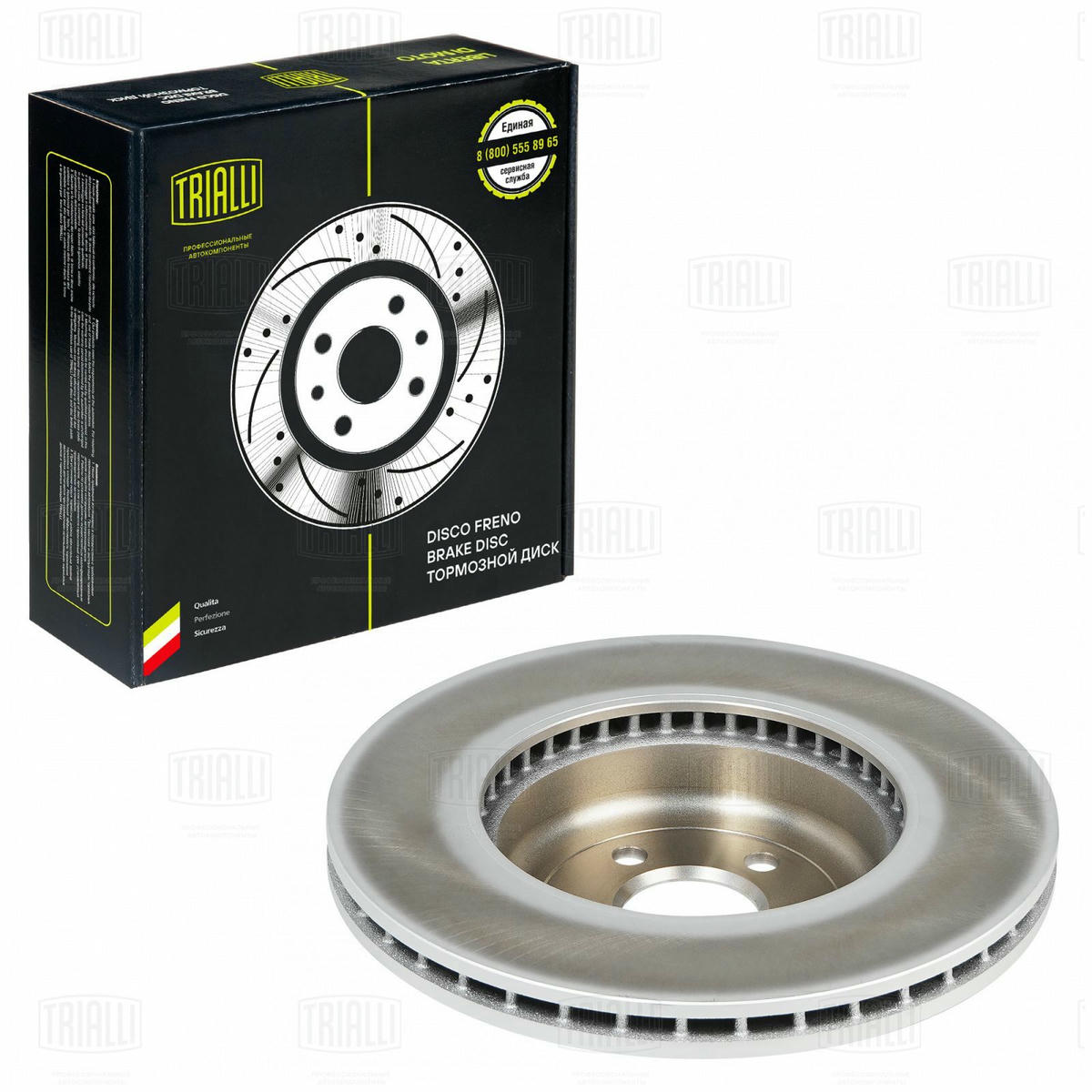Диск торм. для а/м BMW 5 (G30) (18-)/X3 (G01) (17-)/X4 (G02) (18-) перед. d=348 (окраш) (DF 190438) preview 2