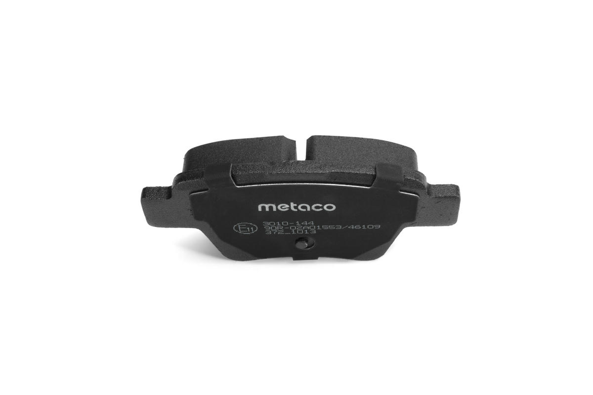 Колодки тормозные задние дисковые к-кт metaco 3010-144 preview 4