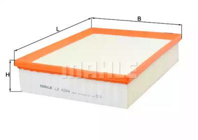 Фильтр воздушный KNECHT LX 4244 preview 1