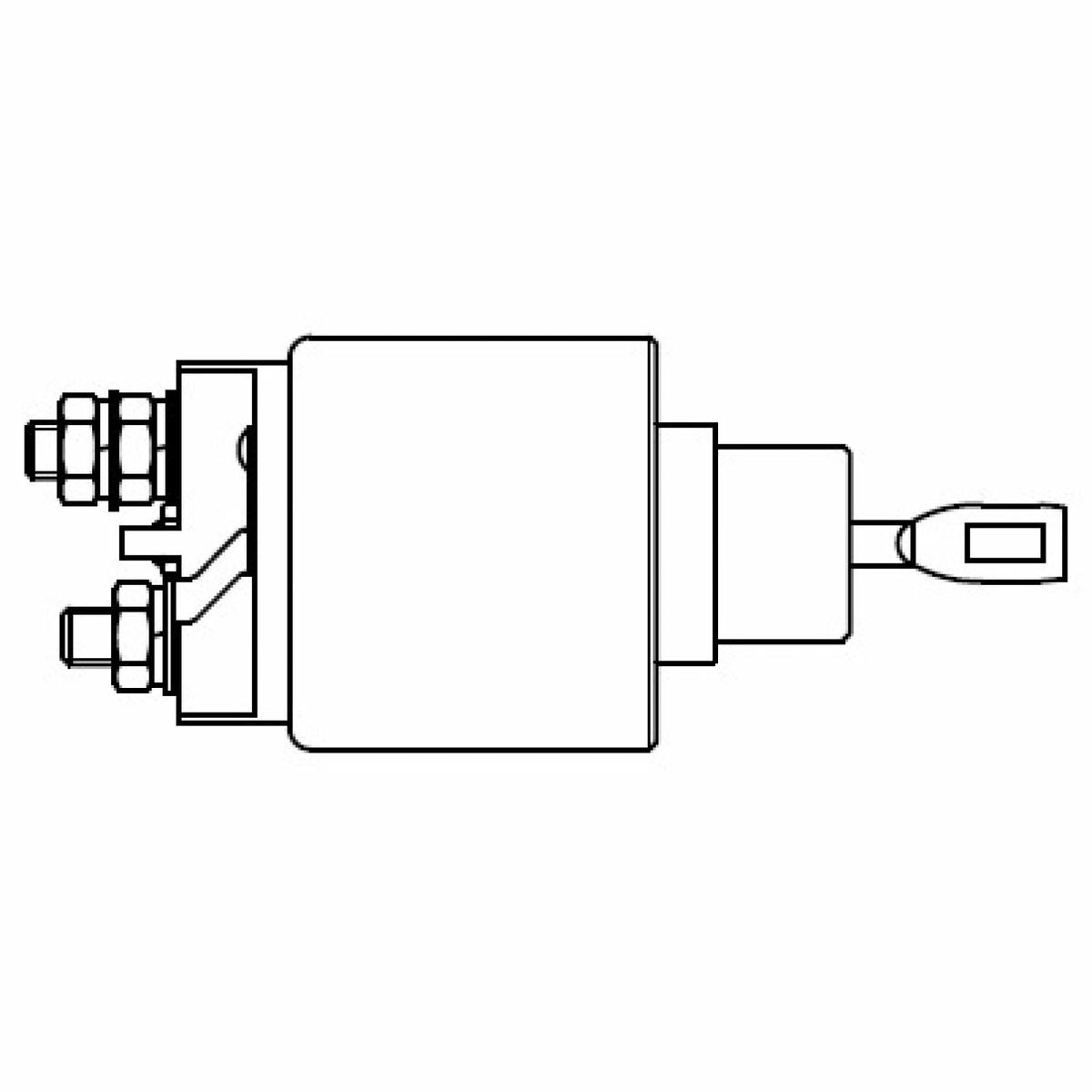 Реле втягивающее стартера для а/м ГАЗ 2705/2752/2217/3302 c дв. Steyr 560 (VSR 0717) preview 5