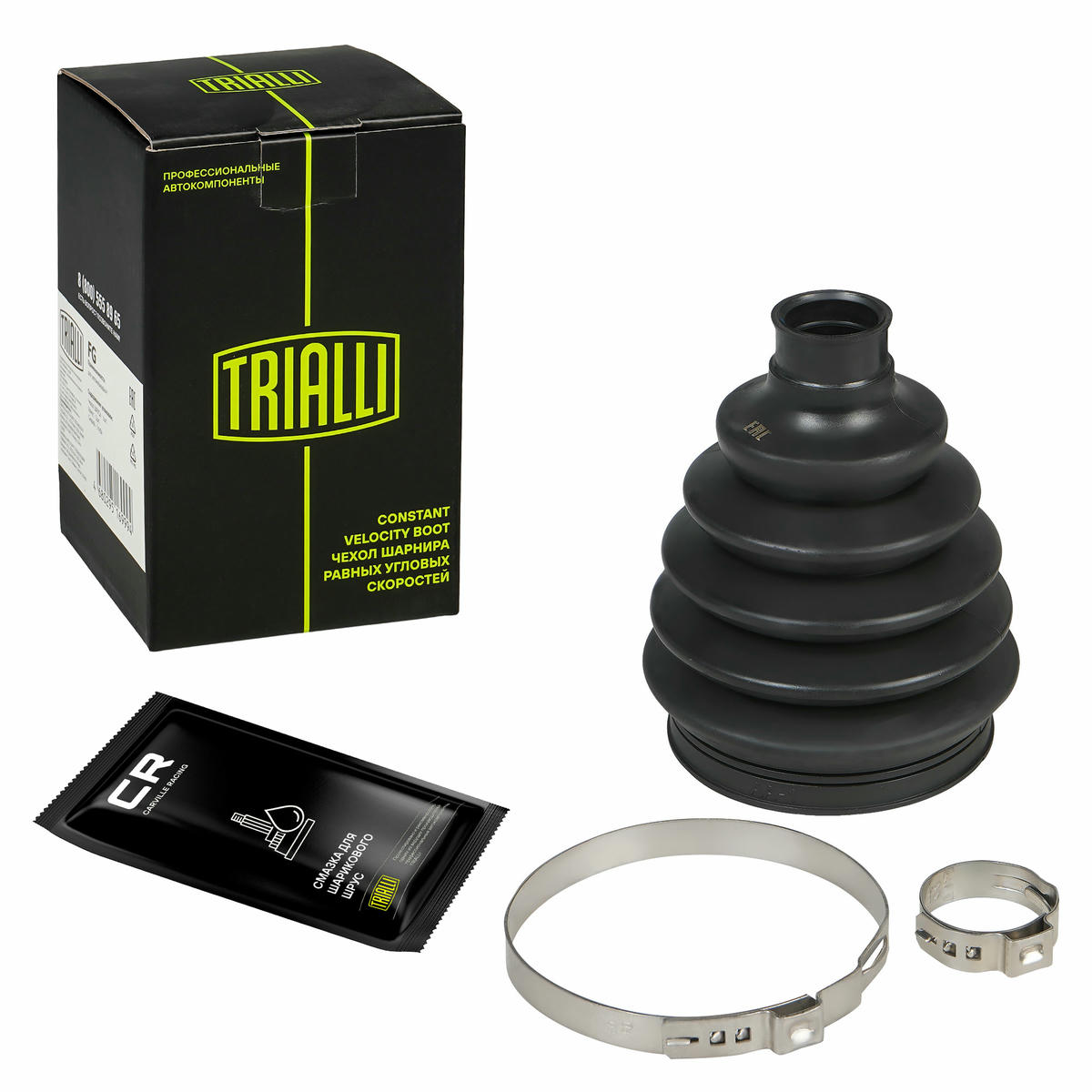 Пыльник ШРУСа для а/м Nissan Micra K12 (02-) 1.4i (наруж.компл: хомуты/смазка) (TPEE) (FG 1404) preview 1