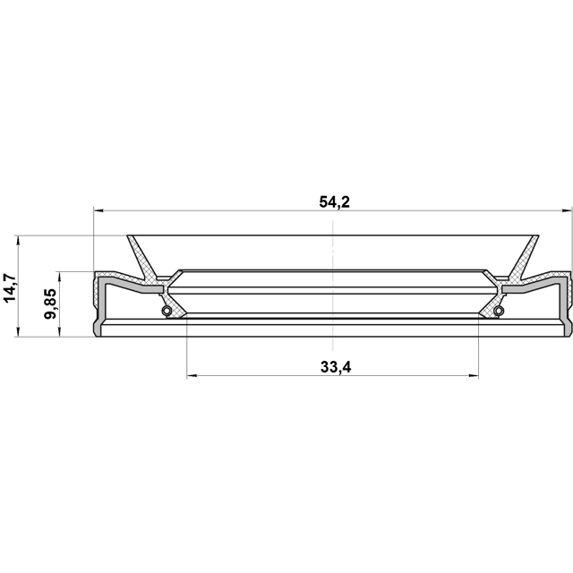 95HEY35541015U_сальник дифф.! Opel Astra H 1.4 16v 1.6/1.8 16v 03.04>/Astra J 1.4 16v/1.6 16v 10> preview 2