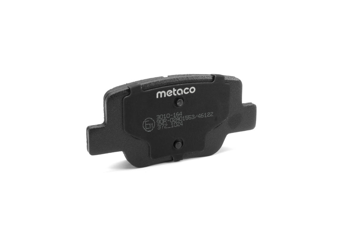 Колодки тормозные задние дисковые к-кт metaco 3010-164 preview 2