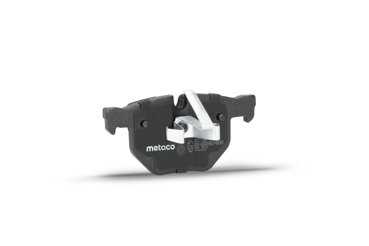 Колодки тормозные задние к-кт metaco 3010-282 preview 2
