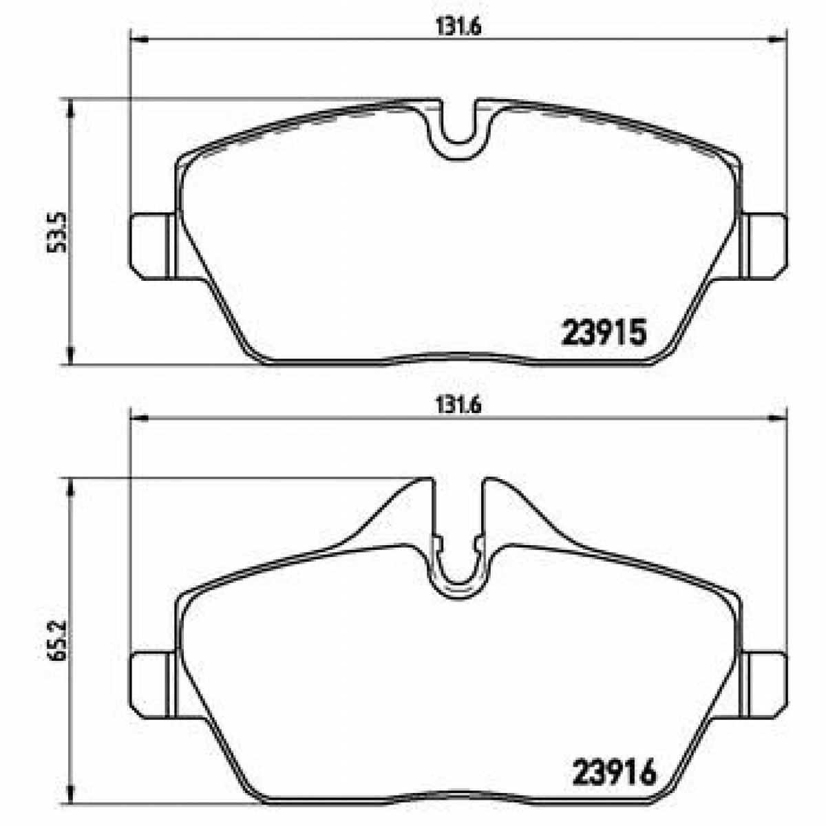 Колодки тормозные передние к-кт TRIALLI PF 4137 preview 2 Колодки тормозные передние к-кт TRIALLI PF 4137 preview 2