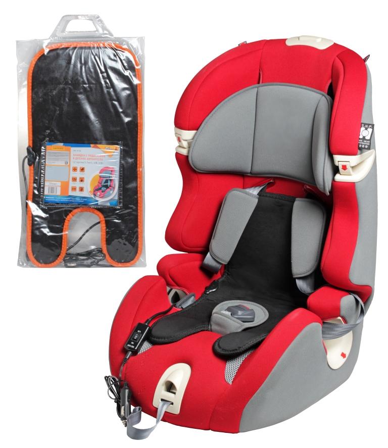 Накидка с подогревом на детское автокресло 1-2 группы 12В с терморегулятором preview 1